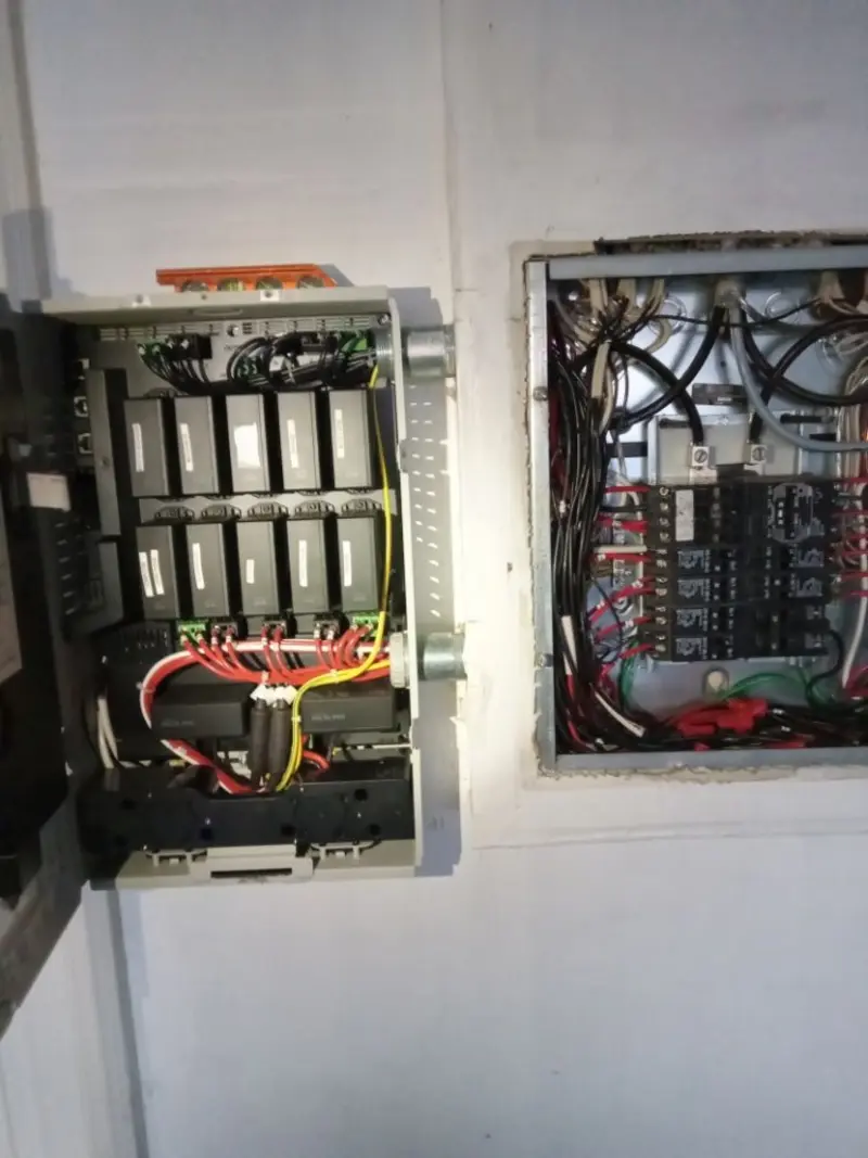 Electrical panel upgrade completed for Commercial Electrician Services in Cedar Rapids